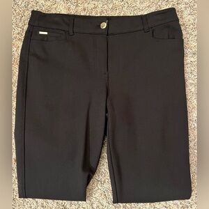 WHBM Black Skinny Leg Pants Sz 4R EUC